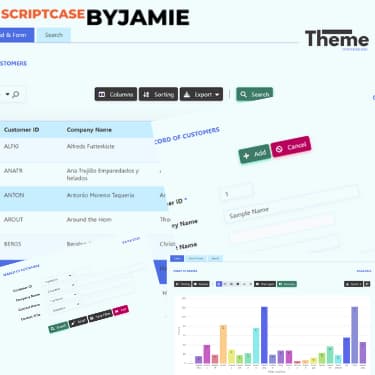 Login and Contact Form - One